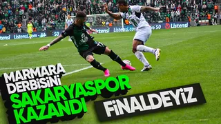 Kocaelispor'u yenen Sakaryaspor finalde