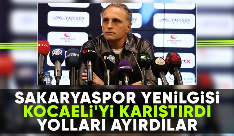 Kocaelispor’da Mustafa Gürsel ile yollar ayrıldı