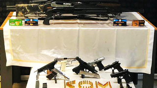 KOM'dan silah operasyonu