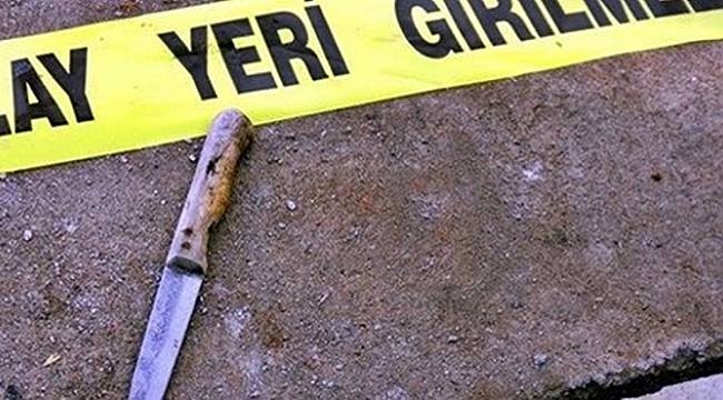 Komşuda bıçaklı kavga: 1 ölü