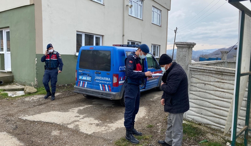 Komşuda bir köy karantina altına alındı