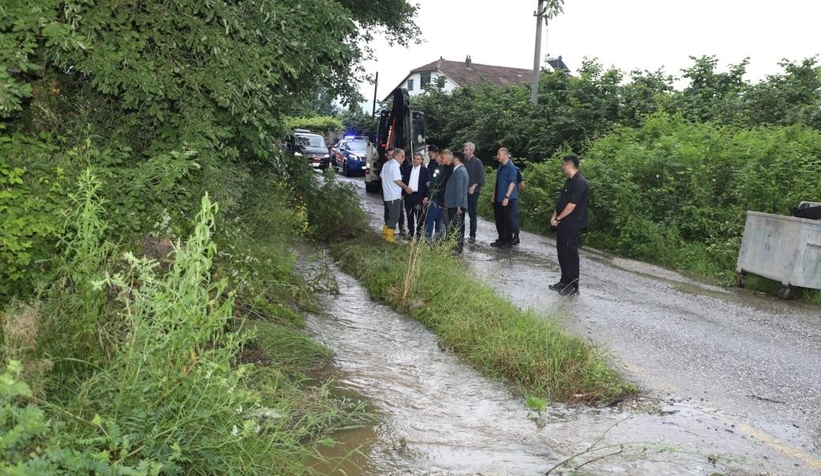 Komşuda dere yataklarına yakın evi olanlar tahliye ediliyor