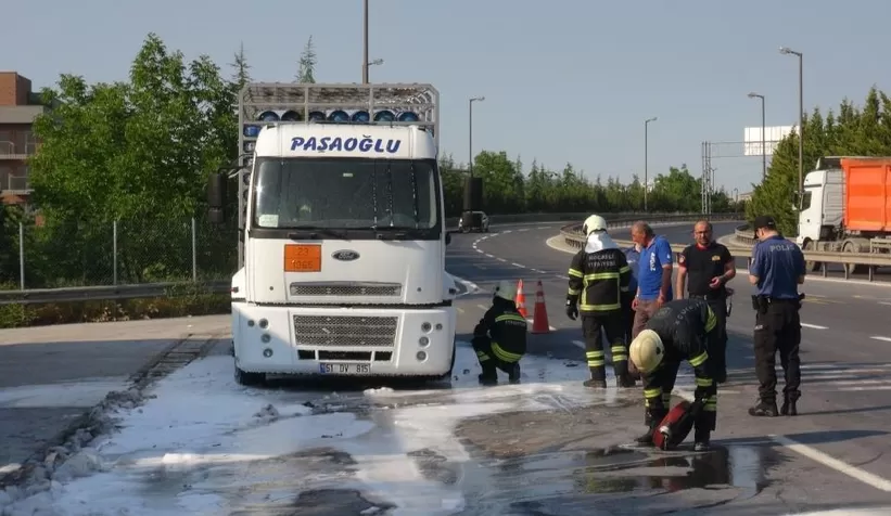 Komşuda facianın eşiğinden dönüldü