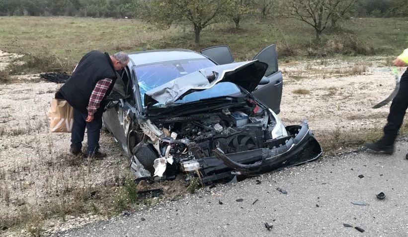 Komşuda feci kaza: 5 yaralı