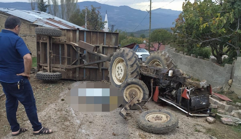 Komşuda feci kaza:1 ölü, 1 yaralı