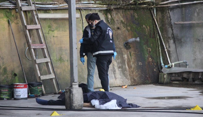 Komşuda feci ölüm