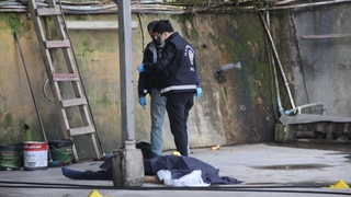 Komşuda feci ölüm