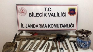 Komşuda kaçak kazı operasyonu