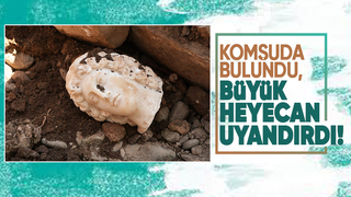 Komşuda kazıda bulundu: Büyük İskender'e ait