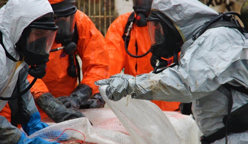 Komşuda kimyasal madde paniği