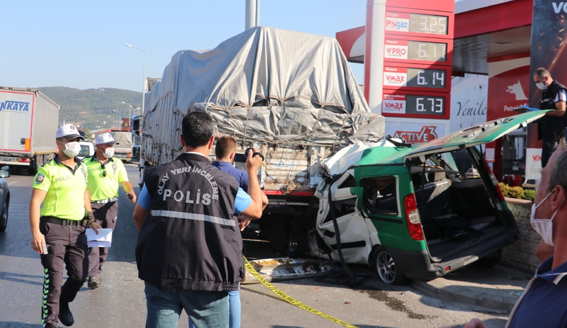 Komşuda korkunç kaza: 1 ölü