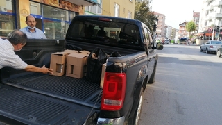 Komşuda sahte içki operasyonu