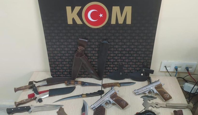Komşuda silah ticareti operasyonu: 5 gözaltı