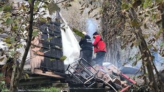 Komşuda yangın: 1 ölü