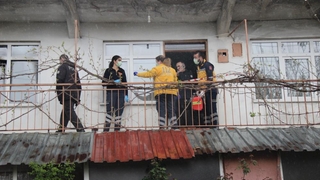 Komşuda yangın: 1 ölü