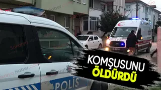 Komşusunu silahla vurarak öldürdü