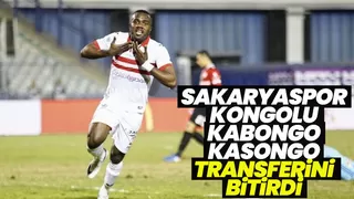 Kongolu Kabongo Kasongo Sakaryaspor yolunda