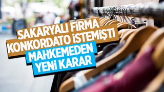 Konkordato isteyen o firma için yeni karar