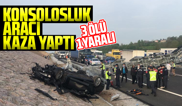 Konsolosluk aracı kaza yaptı; 4 ölü