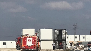 Konteyner yangını korkuttu