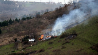 Kontrolden çıkan anız yangını korkuttu