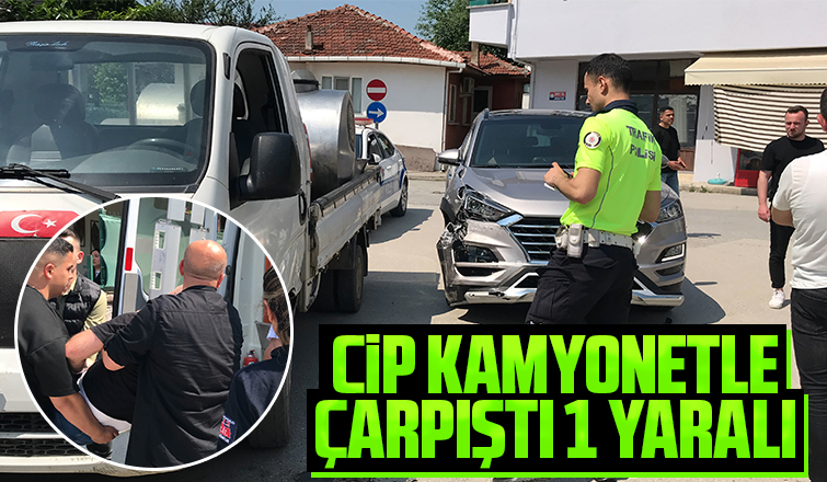 Konuralp Mahallesi’nde Kaza 1 Yaralı