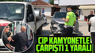 Konuralp Mahallesi’nde Kaza 1 Yaralı