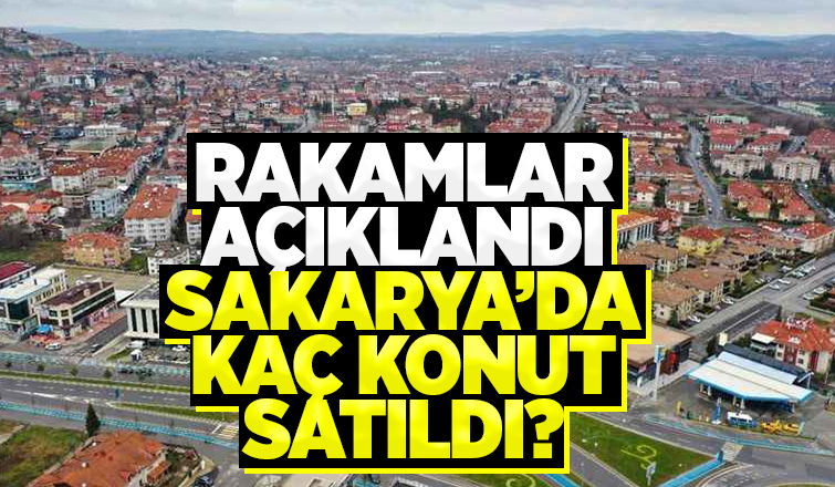 Konut satış rakamları açıklandı