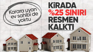 Konutlarda yüzde 25 kira artış zam sınırı bugün kalkıyor