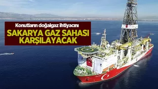 Konutların doğalgaz ihtiyacının tamamını Sakarya gaz sahası karşılayacak