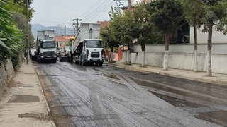 Konyalı Ali Bey Caddesi’nde asfalt tamamlanıyor