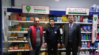 Koop bakkallar hizmete başladı