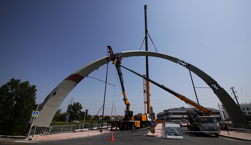 Köprü Geçişli Yol Projesi’ne estetik dokunuş