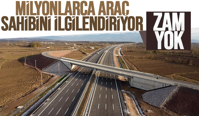 Köprü ve otoyollara zam açıklaması