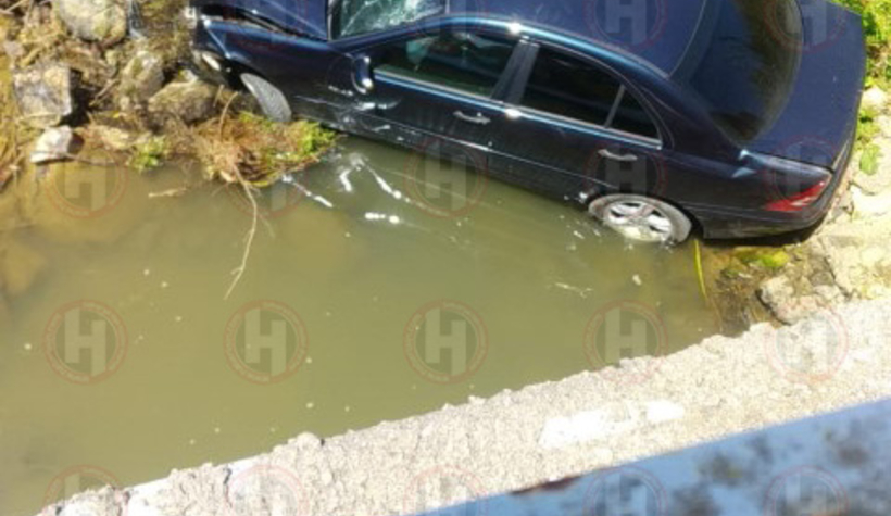 Köprüden dereye uçtu