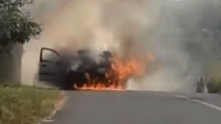 Korku dolu anlar, Alev alev yandı