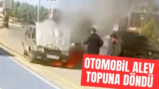 Korku dolu anlar; Söndürme tüpleri ile müdahale ettiler