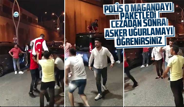Korku saçmışlardı, polis paketledi