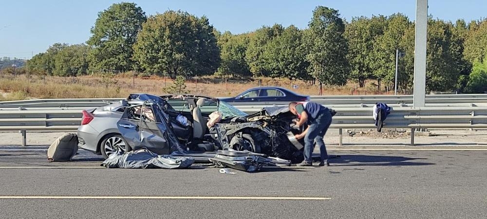 Korkunç kaza: 1 ölü, 2’si çocuk 4 yaralı