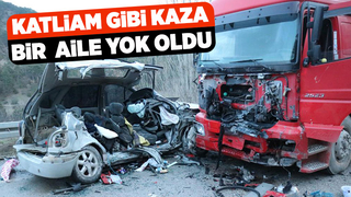 Korkunç kaza: 4 ölü