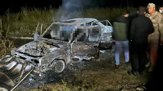 Korkunç kaza: Anne ve 5 çocuğu yanan araçta hayatını kaybetti