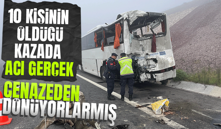 Korkunc kazada kahreden detay