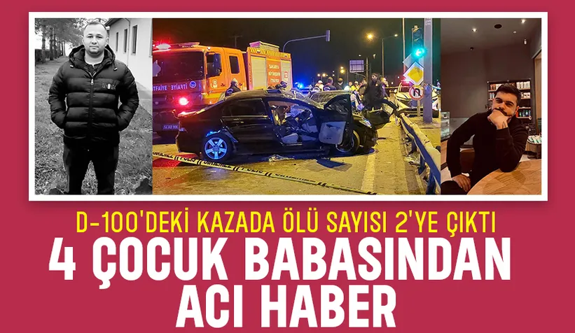 Korkunç kazada ölü sayısı 2'ye çıktı