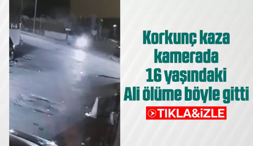 Korkunç kazanın görüntüsü ortaya çıktı