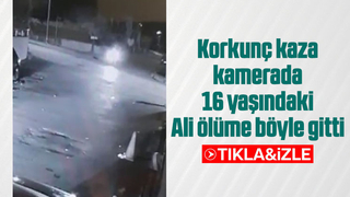 Korkunç kazanın görüntüsü ortaya çıktı