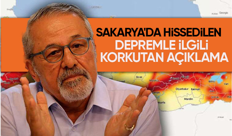 Korkutan deprem açıklaması