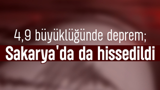 Korkutan deprem Sakarya'da da hissedildi