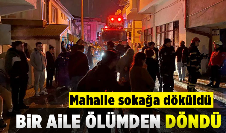 Korkutan yangın, 5 kişi dumdandan etkilendi
