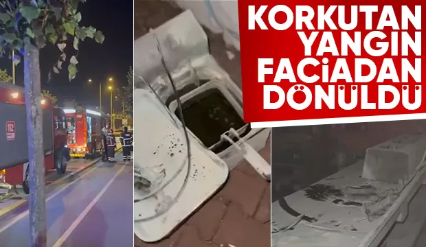 Korkutan Yangın Faciadan dönüldü