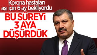 Korona geçiren hastalara aşı müjdesi